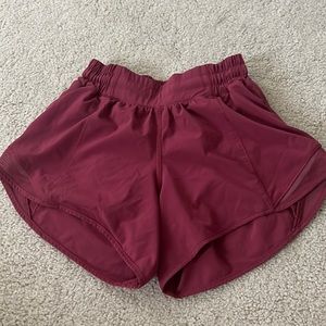 Lululemon hotty hot shorts